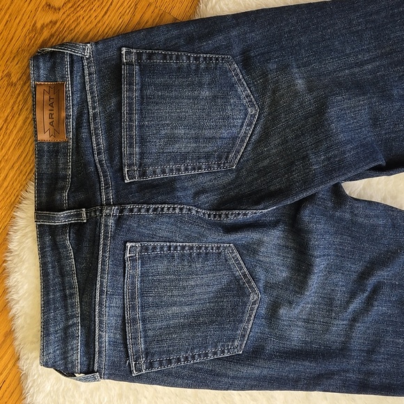 Ariat High Rise Flare Jeans, Womens Size 27 Long - Picture 12 of 13